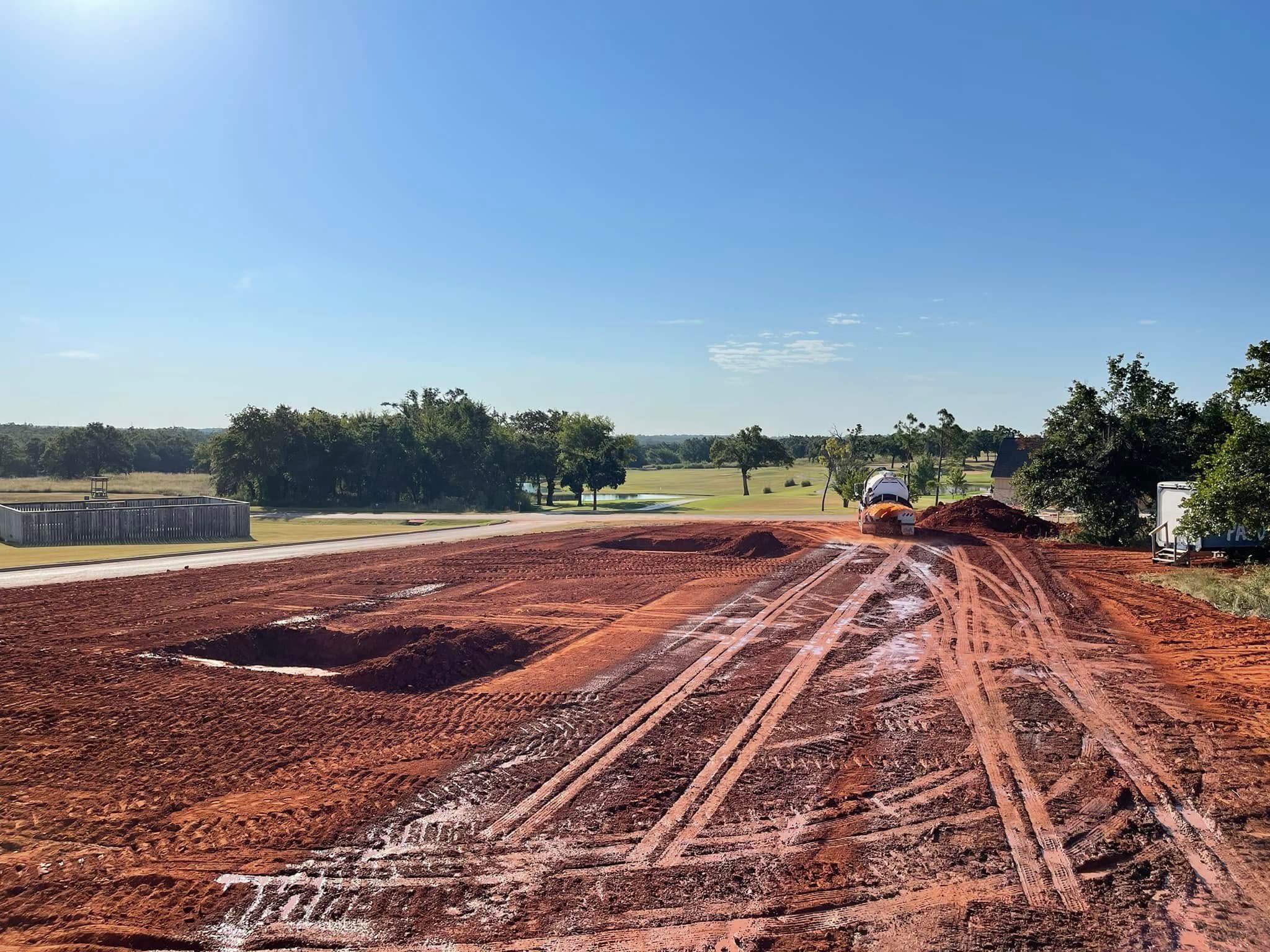 Mass grading and earthwork for the LGI Homes residential development